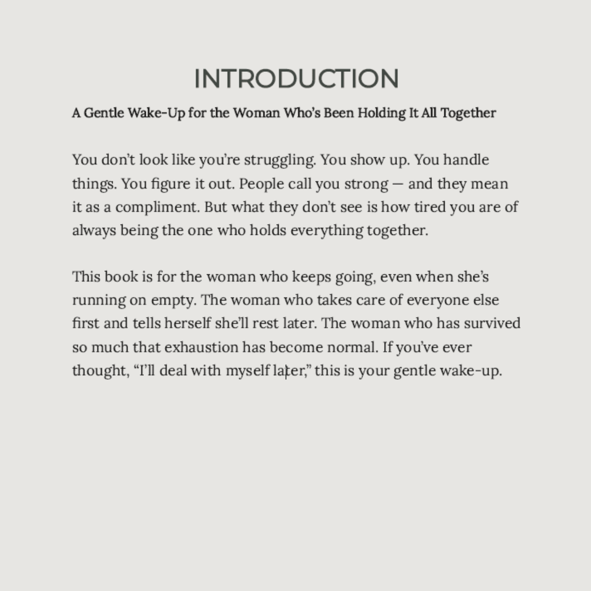 Don’t Sleep On Your Peace® EBook