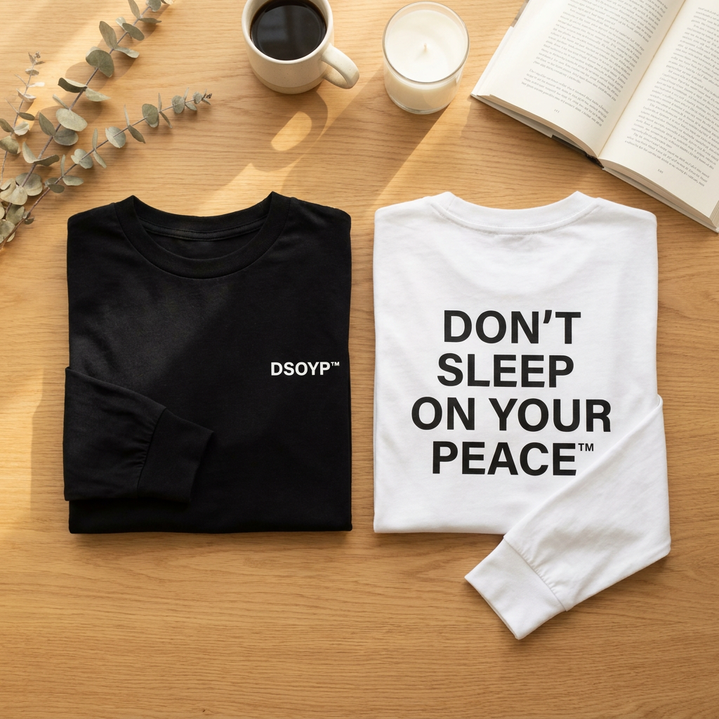 Don't Sleep On Your Peace - Long Sleeve T-shirt