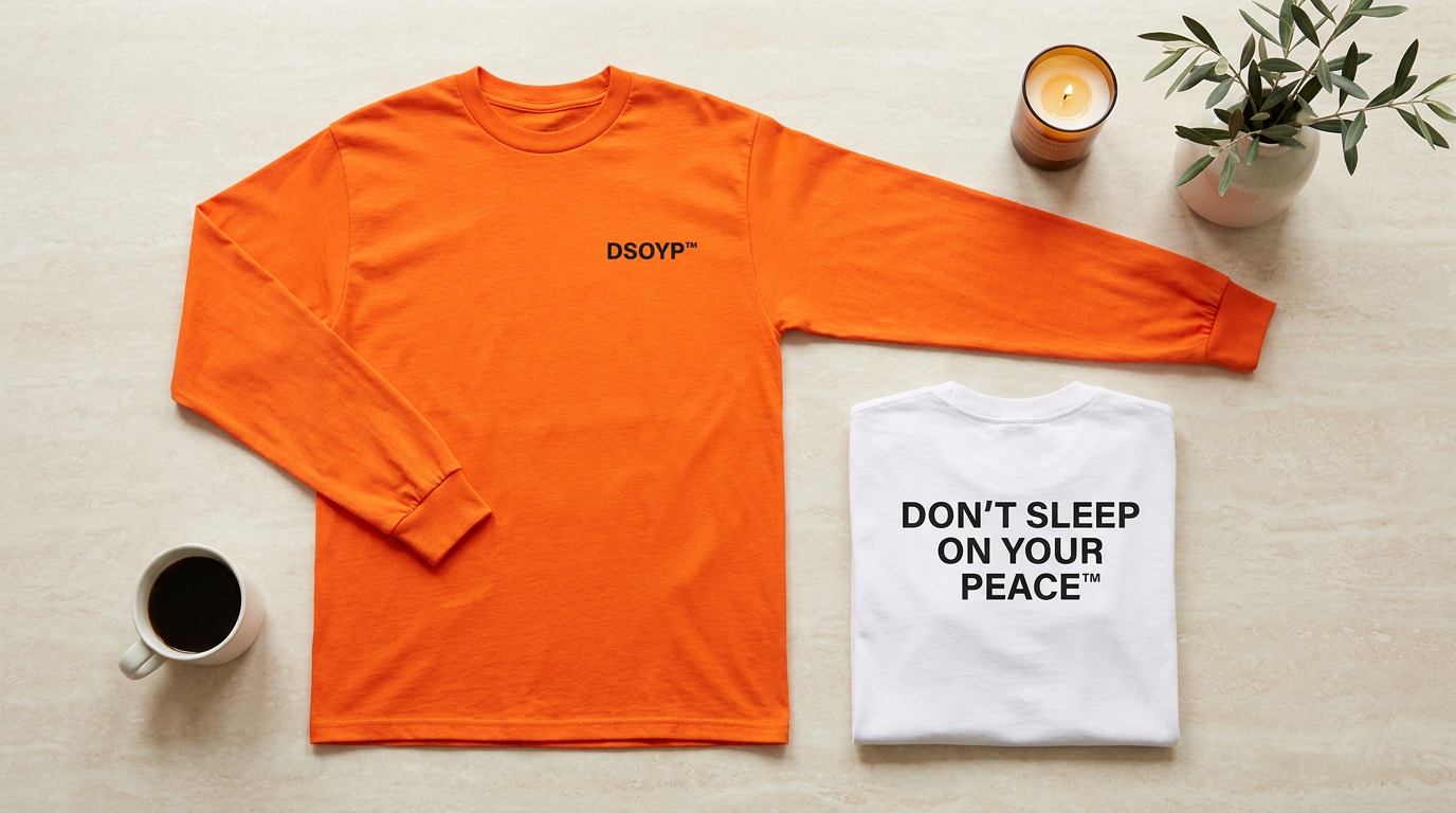 Don't Sleep On Your Peace - Long Sleeve T-shirt