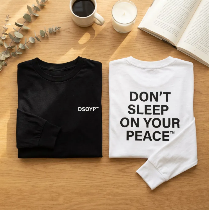 Don't Sleep On Your Peace - Long Sleeve T-shirt