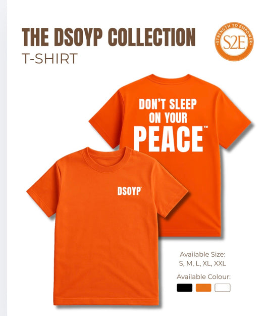 Don't Sleep On Your Peace™ Heavy Cotton T-Shirt
