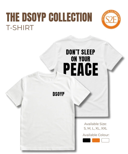 Don't Sleep On Your Peace™ Heavy Cotton T-Shirt