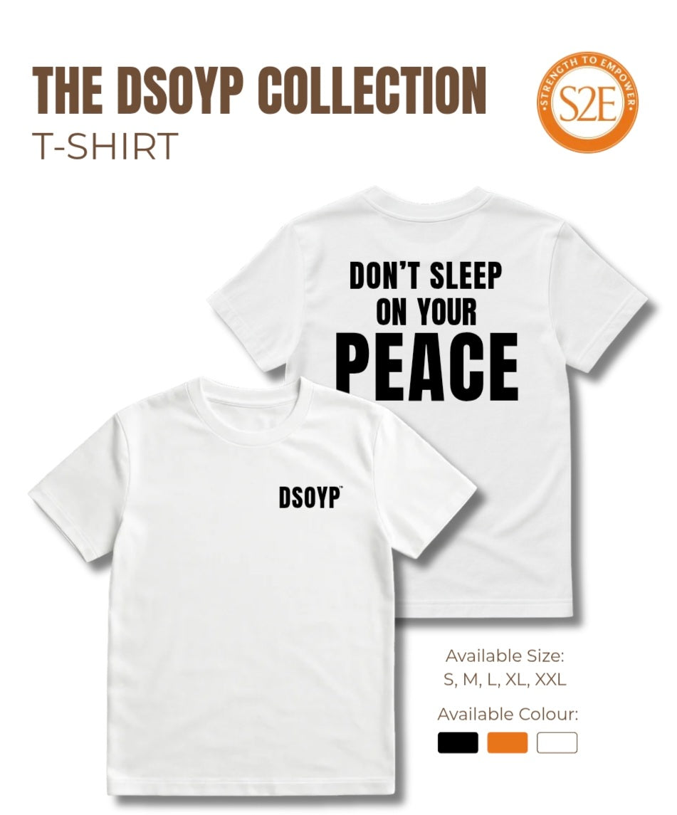 Don't Sleep On Your Peace™ Heavy Cotton T-Shirt