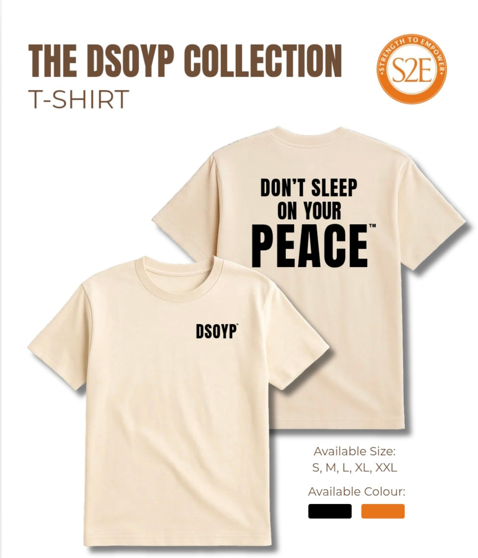 Don't Sleep On Your Peace™ Heavy Cotton T-Shirt