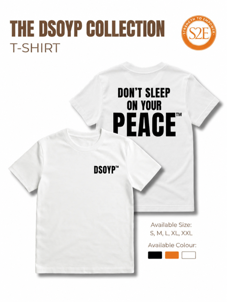 Don't Sleep On Your Peace™ Short Sleeve T-Shirt (Soft Style)